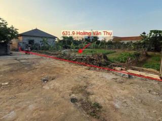 Đất công an hoàng văn thụ chương mỹ  diện tích 631,9m2 mt 27m hậu nở  sát trục chính