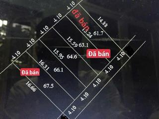 Tài chính hơn 1. x tỷ my dương, thanh mai, thanh oai, hà nội, diện tích 66,1m2, mặt tiền 4.10m