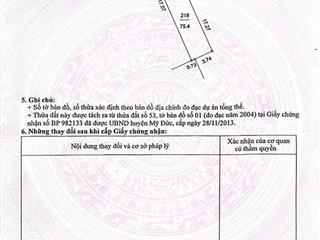 Bán đất thị trấn đại nghĩa  mỹ đức, hà nội diện tích 75,4m trong đó 50m đất thổ cư, 2