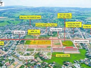 Bán 2 lô liền kề mặt tiền đường bích khê khu đô thị an điền phát quảng ngãi