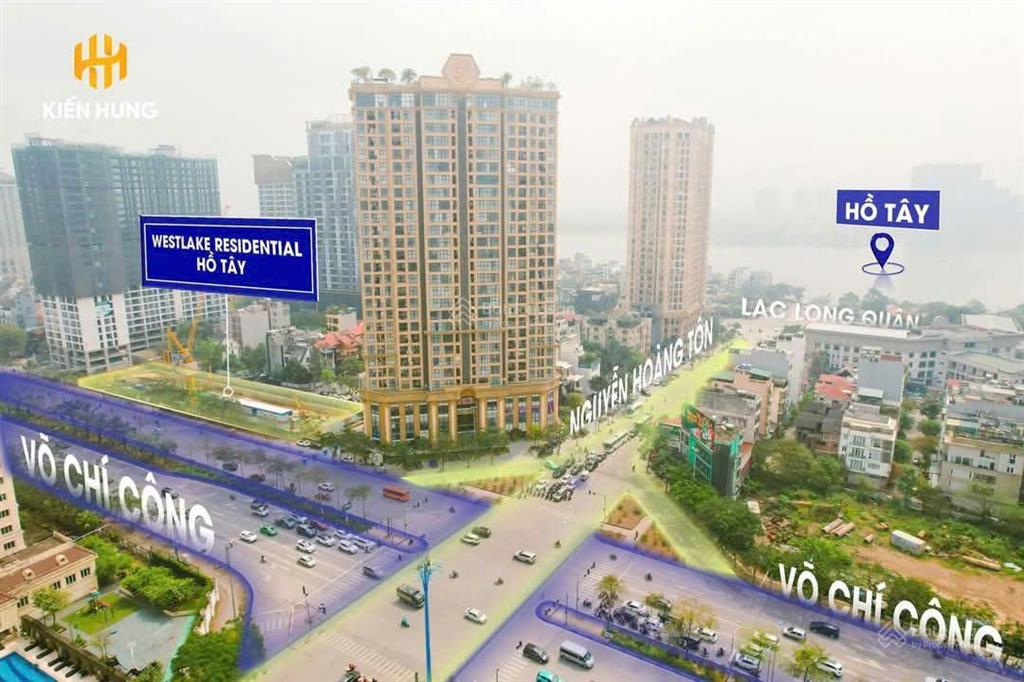Mở bán căn hộ cao cấp view hồ tây celestine west lake mặt đường võ chí công trung tâm quận tây hồ