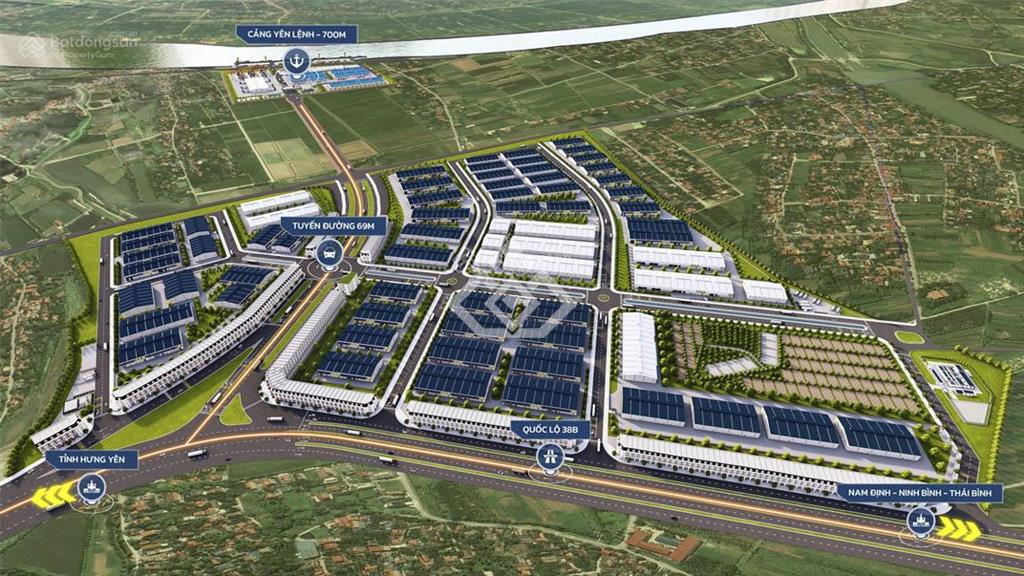 Bán đất tại ccn yên lệnh hà nam, dt linh hoạt, hạ tầng chuẩn quốc tế, giá ưu đãi