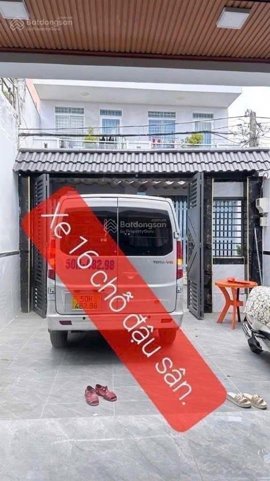 Nhà mới xây 1 trệt 1 lầu  có phòng ngủ tầng trệt  kế chợ tăng nhơn phú b và khu công nghệ cao