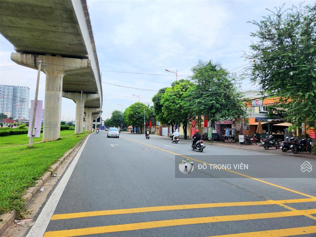 Ngang 8.7m  mặt tiền kinh doanh đường nguyễn văn bá  ngay ngã tư thủ đức  vị trí hiếm có 168.5m2