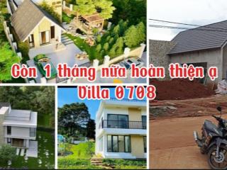 Chính chủ bán căn villa 1 tháng hoàn thiện đầy đủ nội thất và sân vườn ven đà lạt