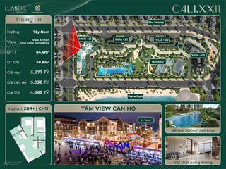 Quỹ căn siêu hot view hồ tạo sóng, mega grand world giá tốt tại ocean park 2