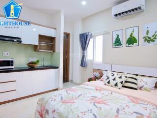 Thuê ngay căn hộ mini ngay phan đăng lưu,40m2,full nội thấtcửa sổ lớn