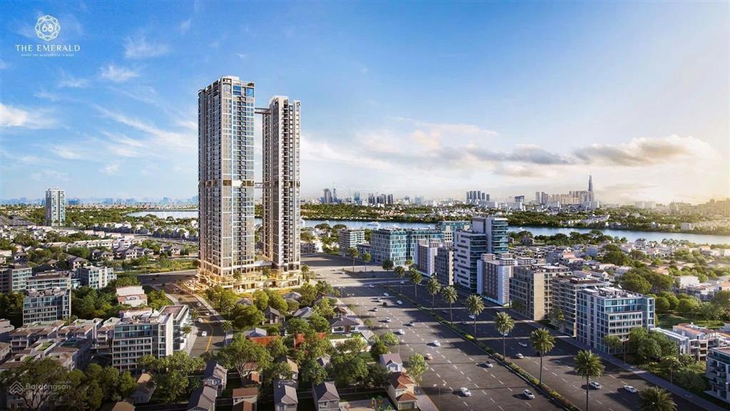 The emerald 68 căn hộ chuẩn nhật, giá chỉ từ 1.6 tỷ, view sông, full tiện ích