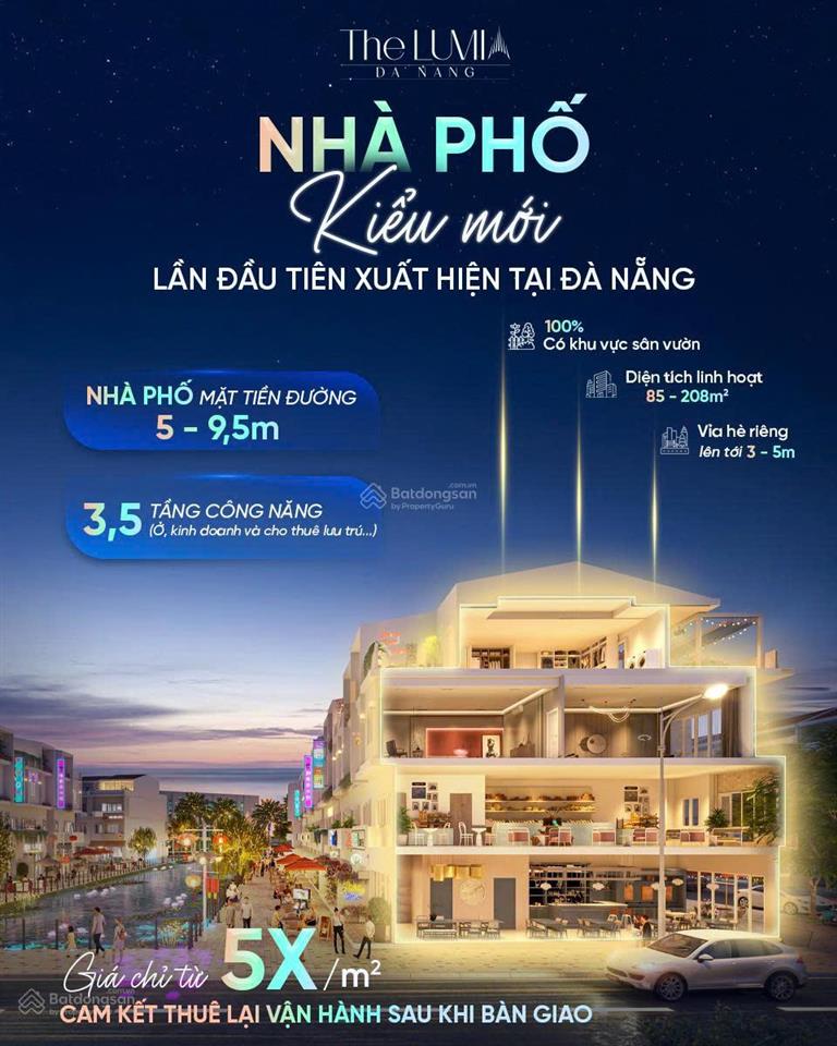 The lumia đà nẵng nhà phố kiểu mới, đón đầu xu hướng đầu tư