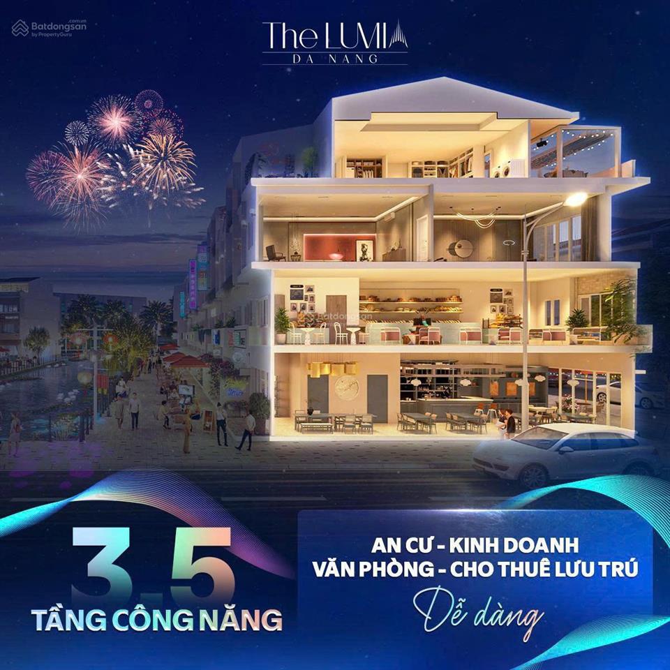 The lumia đà nẵng nhà phố đa công năng  giá chỉ 5x tr/m2, sổ đỏ lâu dài