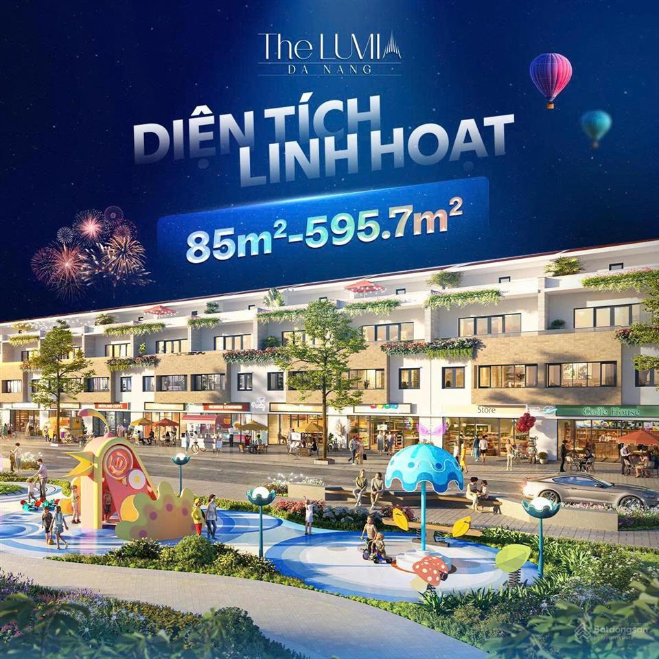 The lumia đà nẵng nhà phố đa công năng  giá chỉ 5x tr/m2, sổ đỏ lâu dài