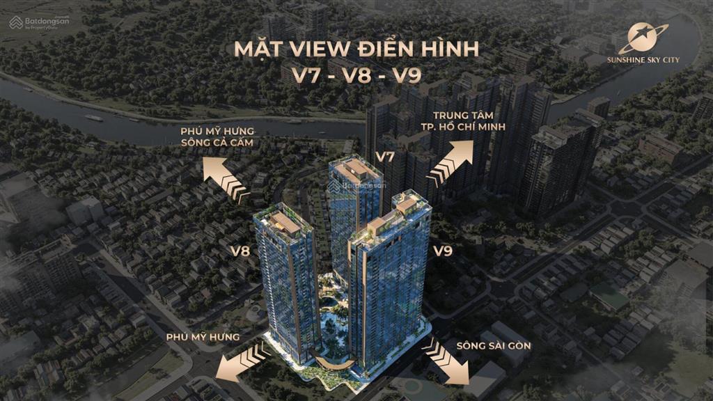 Mở bán sunshine sky city phân khu thịnh vượng pháp lý minh bạch giá dự kiến từ 7x triệu/m²