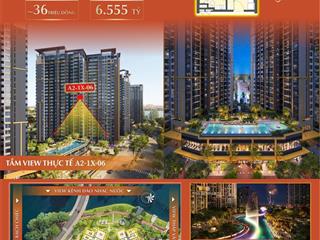 Căn hộ masterise park place ct5 1pn giá từ 6,5 tỷ view nội khu hồ bơi