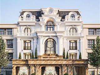 Biệt thự đơn lập độc bản, lô góc, view hồ, đường 24m , đối diện trung tâm thương mại. giá 200tr/m.