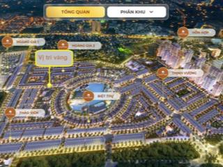 Biệt thự view hồ lô góc diện tích lớn, đối diênn trung tâm thương mại aeonmall