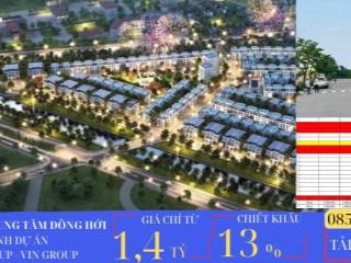 Đất nền trung tâm dự án rox living đồng hới giá chỉ từ 1,4 tỷ