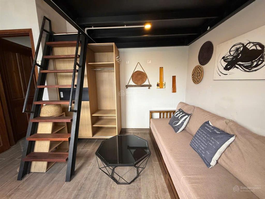 Duplex tông gỗ 2 không gian ngủ ~30m2 nội thất full đường nơ trang long gần vlu, iuh,  0817 452 ***