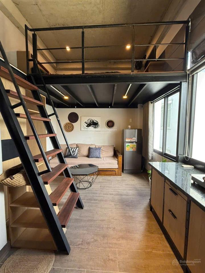 Duplex tông gỗ 2 không gian ngủ ~30m2 nội thất full đường nơ trang long gần vlu, iuh,  0817 452 ***