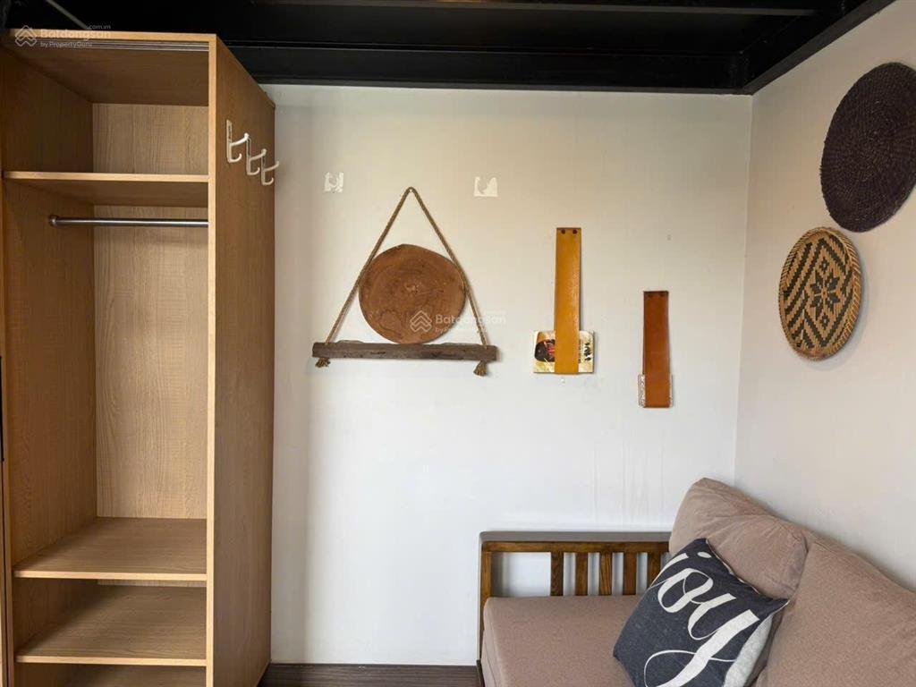 Duplex tông gỗ 2 không gian ngủ ~30m2 nội thất full đường nơ trang long gần vlu, iuh,  0817 452 ***