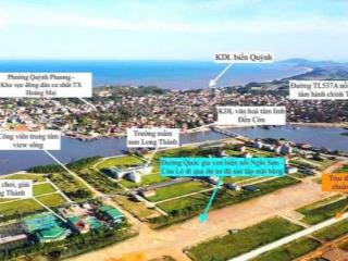 Bán đất nền dự án khu đô thị long thành, quỳnh dị, hoàng mai, nghệ an, giá tốt, view đẹp