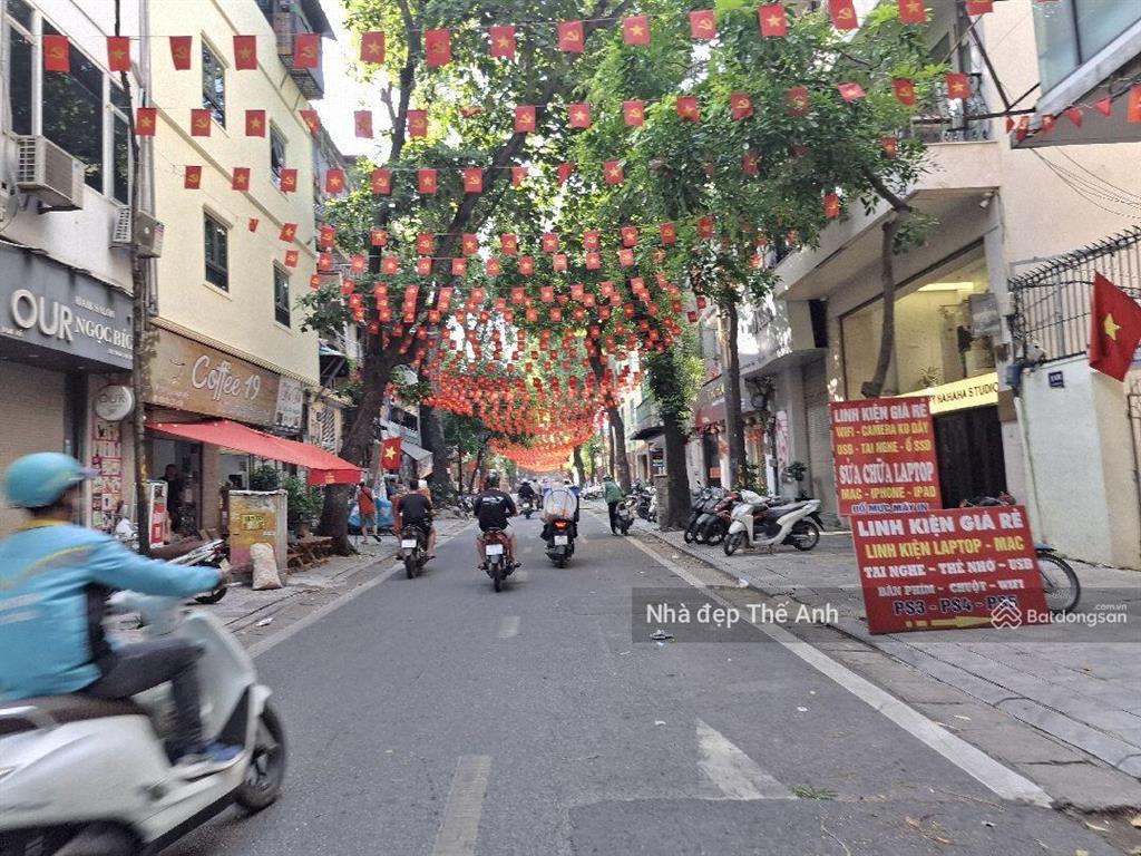 Thật 100%! mặt phố lý nam đế, 78m2, mặt tiền 6.5m, 10 tầng, thang máy, dòng tiền 1,8 tỷ/ năm, 55 tỷ