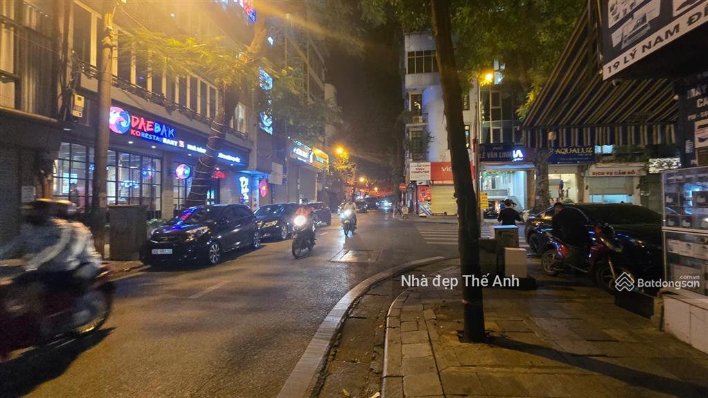 Thật 100%! mặt phố lý nam đế, 78m2, mặt tiền 6.5m, 10 tầng, thang máy, dòng tiền 1,8 tỷ/ năm, 55 tỷ