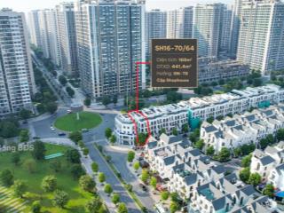 Bán gấp cặp shophous san hô 1664 và san hô 1670, dt 168m2 tại kđt vinhomes ocean park gia lâm