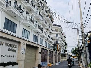 Bán nhà 1/ ngay nhà máy bia  giáp gv  hẻm xe hơi vào nhà  100m2  4 tầng mới