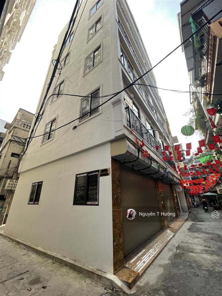 View hồ hoàng quốc việt  55m 6 tầng thang máy  gara ô tô  kinh doanh  hàng xóm biệt thự vàng