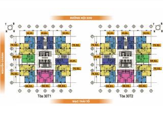Căn hộ 30t2 nam trung yên 70m2, 2pn, 2vs, full giá 13,5tr vào luôn
