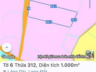 Ngợp ngợp bán vườn cây ăn trái siêu rẻ  láng dài, đất đỏ (gần tp.hcm) giá 1ty380