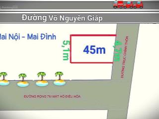 Chính chủ e bám 45m2 mai nội cách sân bay nội bài 1km