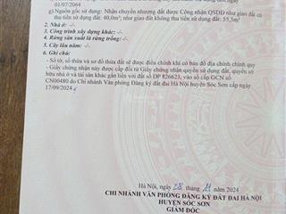 Bán đất thôn xuân long xã tân dân