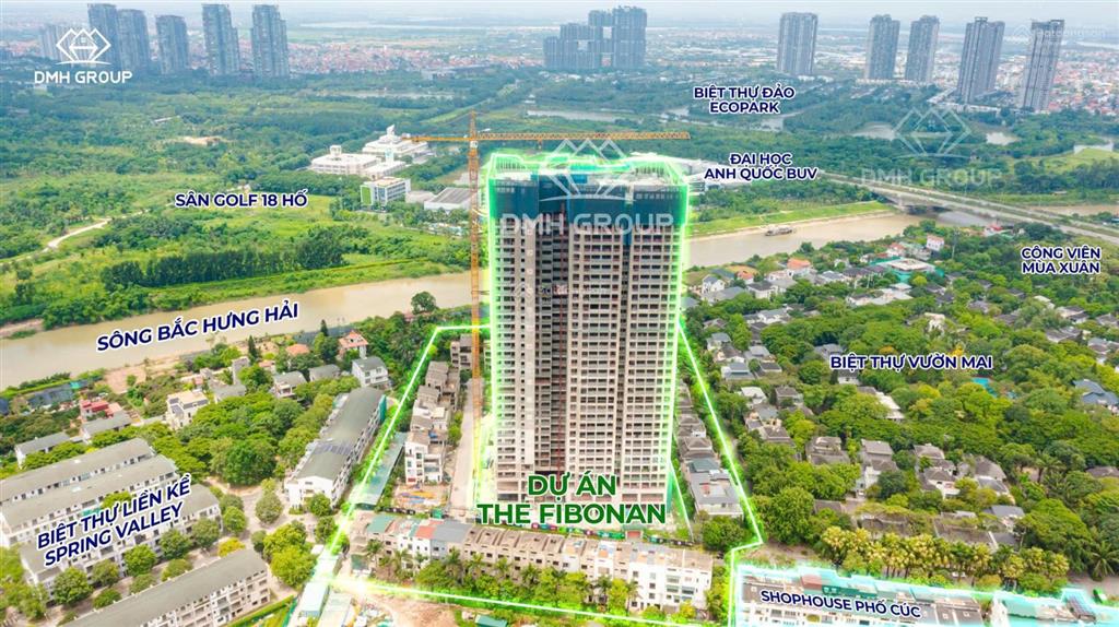 Bán suất ngoại giao the fibonan, trực tiếp cđt. các căn hộ 1n, 2n, 3n. chiết khấu 4%
