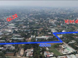 Đất ngộp ngân tân thông hội 130m2 full thổ đi ql22 chỉ 450m giá 1,4 tỷ
