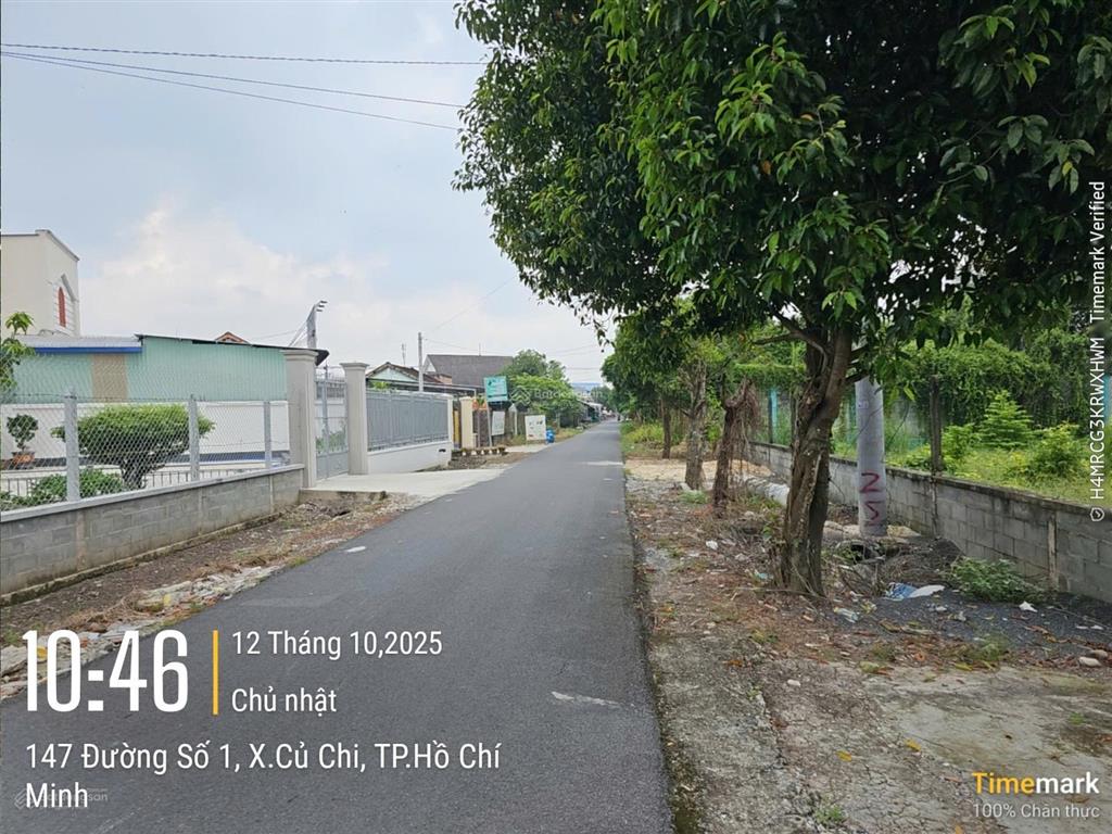 Đất ngộp bán nhanh 133m2 thổ 1/ trần văn chẩm  xã phước vĩnh an củ chi  giá 1,5 tỷ