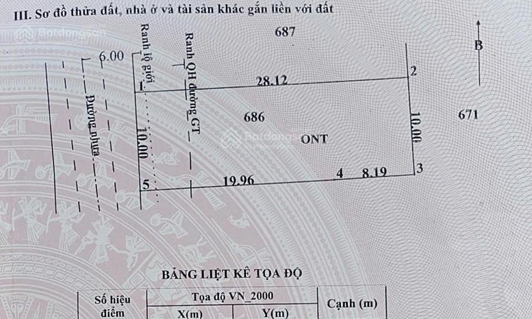 Kinh doanh thua lỗ bán đất trả nợ tỉnh lộ 7, thái mỹ, củ chi, hcm giá cực chất 2,6 tỷ, 281m2