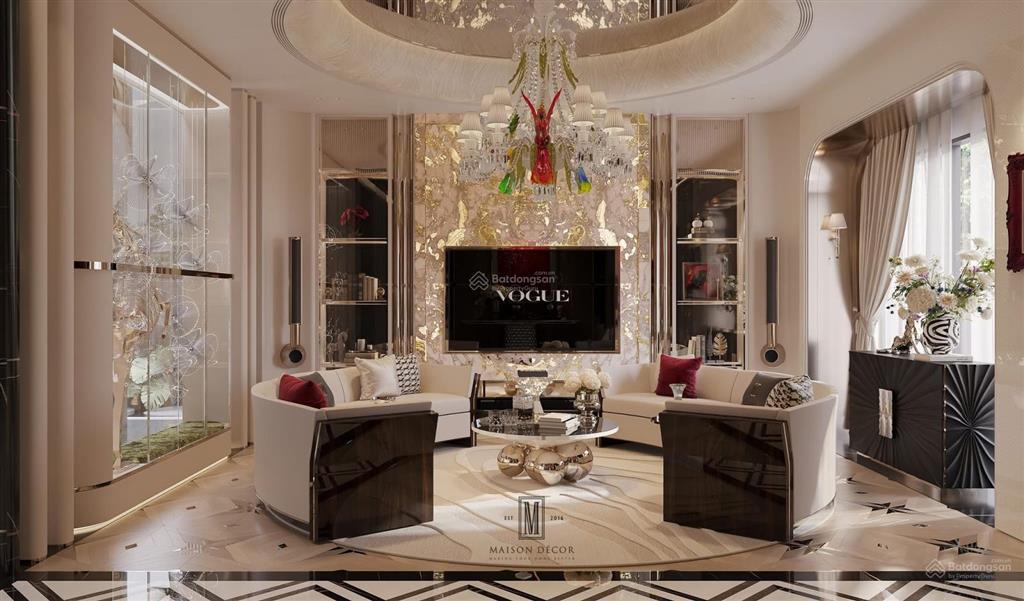 Dinh thự độc bản 1287m2, sông bao quanh, du thuyền đậu trước nhà