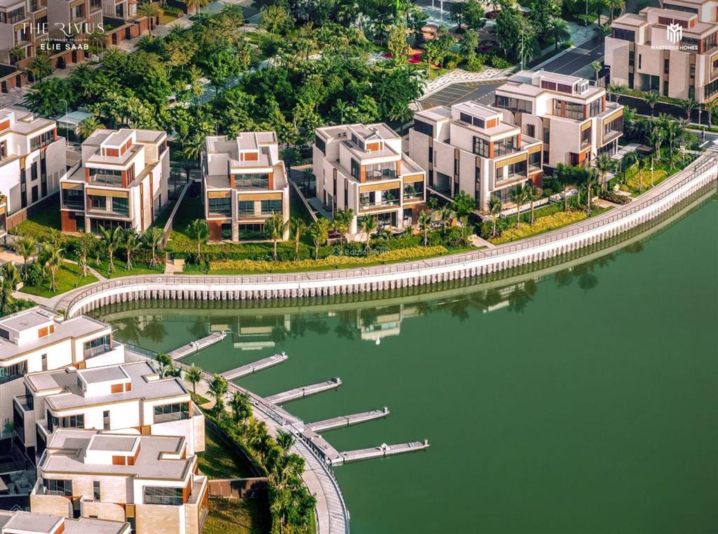 Dinh thự độc bản 1287m2, sông bao quanh, du thuyền đậu trước nhà