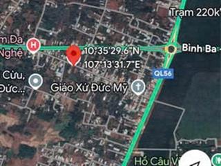 Cần bán lô đất đẹp xã suối nghệ gần quốc lộ, giá tốt cho nhà đầu tư