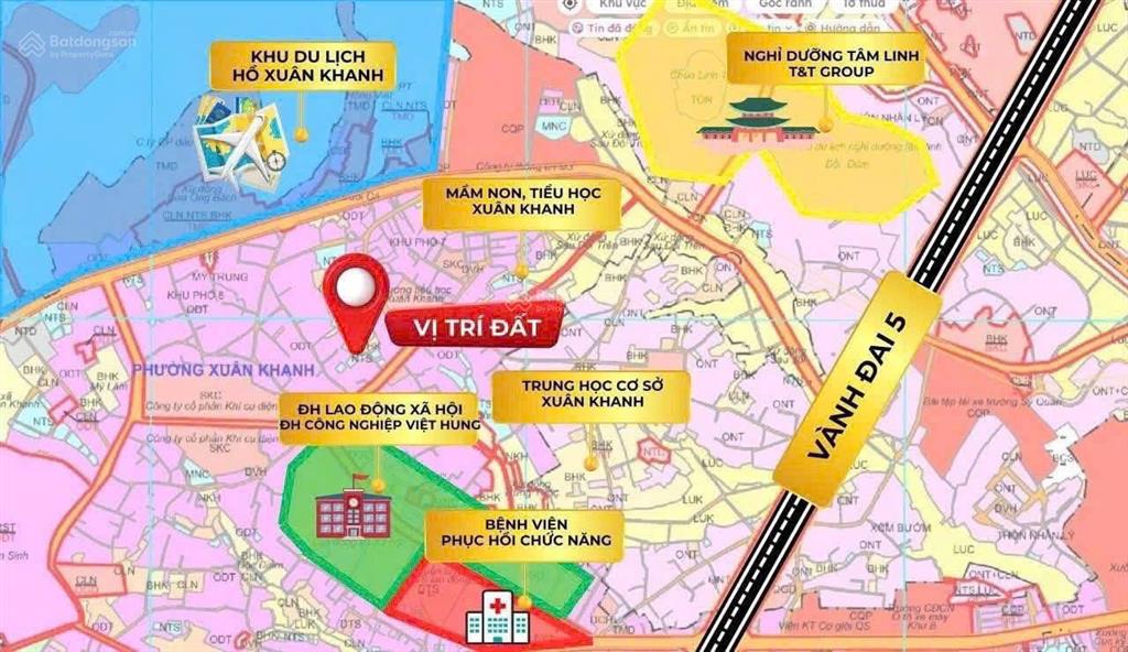 Bán đất đô thị trung tâm xuân khanh, sơn tây, hà nội