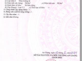 Bán 110,5m2 đất odt tại phường mỹ phước, thành phố long xuyên, tỉnh an giang