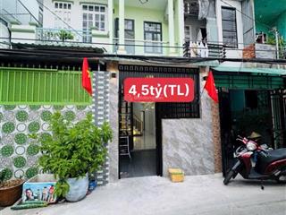 Nhà mới.hẻm xe hơi lưu hữu phước f15 q8. 4,5tỷ nhà mới