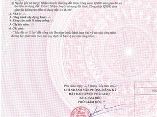 Đất mặt tiền đường đh 507, phú giáo, hồ chí minh, giá 7,5tỷ