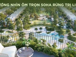 Căn hộ sky retreat 2pn  ban công vườn mây ngắm hồ thiên nga và biệt thự đảo