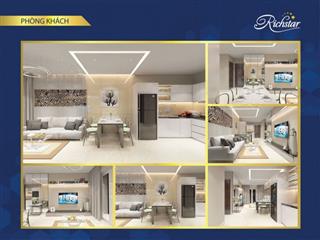 Bán căn hộ richstar 83m2 3pn 2wc 4 tỷ, view đẹp.  0934 704 ***.