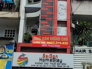 Cần bán gấp  nhà bán chính chủ  mặt tiền trần hưng đạo, q5