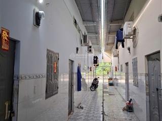 Kẹt tiền bán gấp dãy trọ 300m2 (8 phòng 2 kiot) ngay kcn mỹ phước 3 bến cát 650tr/dãy thu nhập ổn