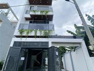 Nhà khu phân lô cao tầng xe hơi đậu cửa  6.5m x 16m  4 tầng  an phú đông  giá 7.5 tỷ