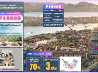 Căn 1br + view pháo hoa view biển nhận nhà ngay cơ hội cuối cùng tại sun cosmo